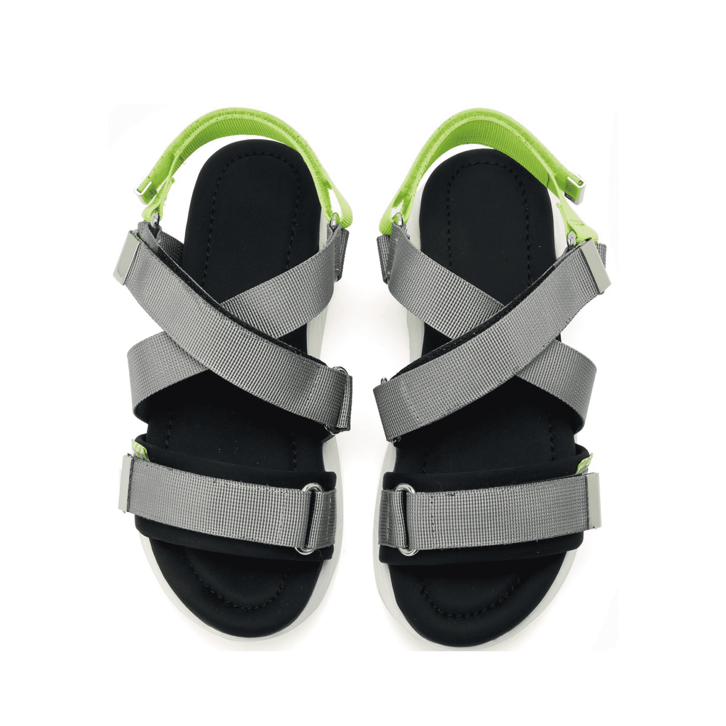 Ladies Cross Strap Sporty Sandal 5328 Grey - House of Avenues - Designer Shoes | 香港 | 女Ã? House of Avenues