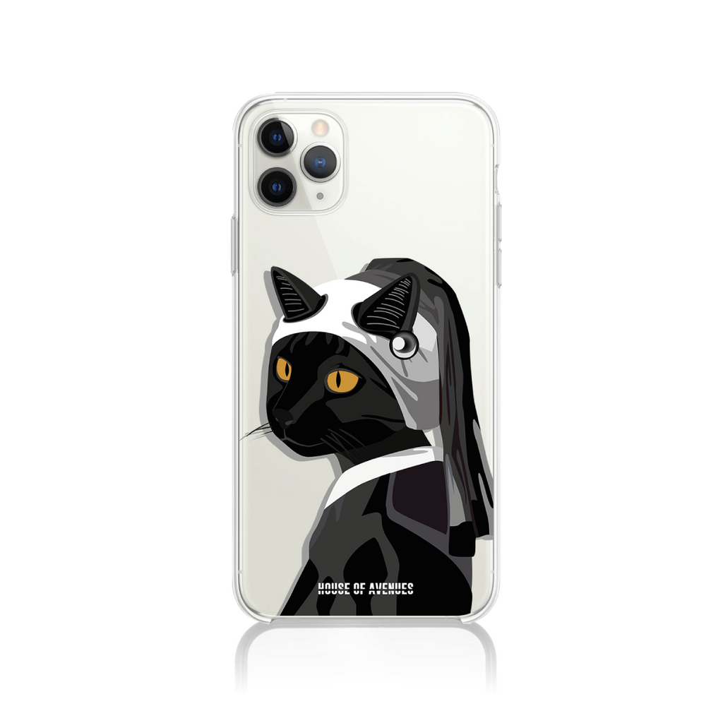Original Design Phone Case - Cat with a Pearl Earring - Style C - House of Avenues - Designer Shoes | 香港 | 女Ã? House of Avenues