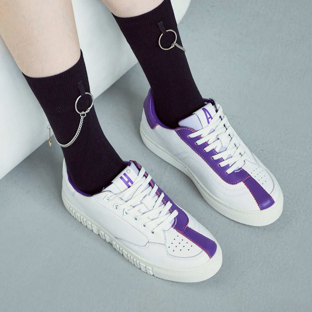 Block Me Now Ladies' Contrast Look Sneaker 5772 Purple - House of Avenues - Designer Shoes | 香港 | 女Ã? House of Avenues