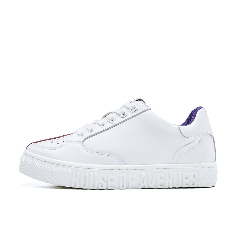 Block Me Now Ladies' Contrast Look Sneaker 5772 Purple - House of Avenues - Designer Shoes | 香港 | 女Ã? House of Avenues