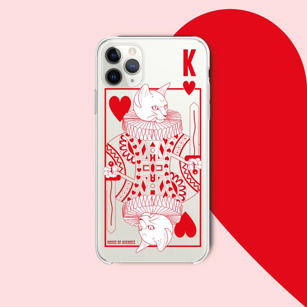 Original Design Phone Case - Poker Cat - Style A - House of Avenues - Designer Shoes | 香港 | 女Ã? House of Avenues