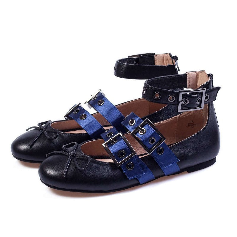 ladies Strappy Ankle Strap Ballerina 3933 - House of Avenues - Designer Shoes | 香港 | 女Ã? House of Avenues