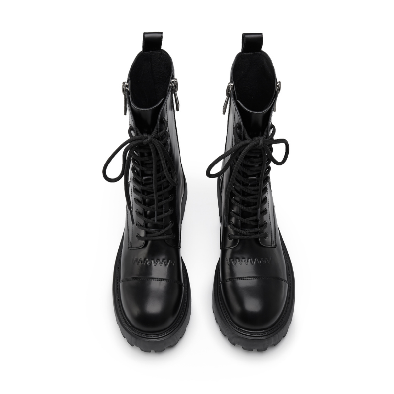 Ladies Lace Up Bootie 5600 Black - House of Avenues - Designer Shoes | 香港 | 女Ã? House of Avenues