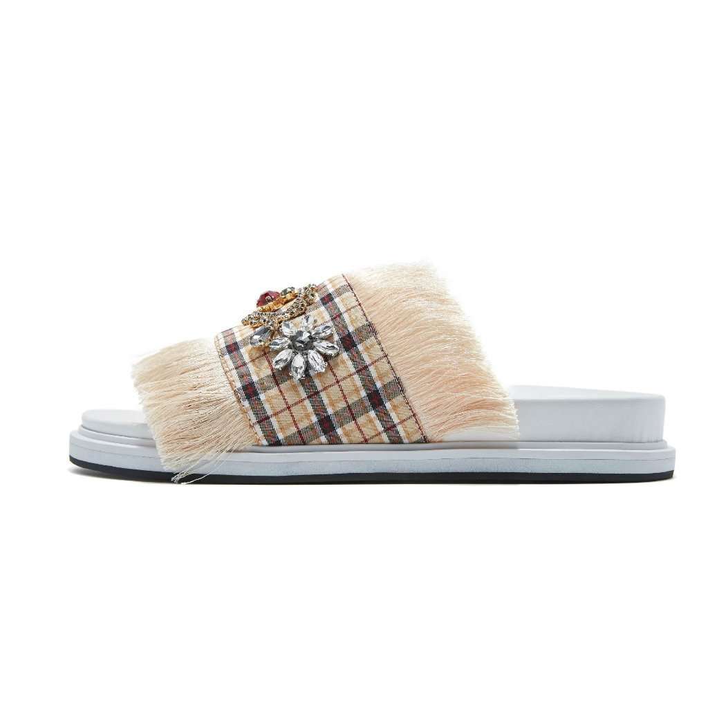 Ladies Bohemian Tassel Summer Slipper 4458 - House of Avenues - Designer Shoes | 香港 | 女Ã? House of Avenues