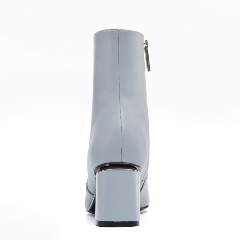 Ladies Basic Leather Bootie 5595 Blue - House of Avenues - Designer Shoes | 香港 | 女Ã? House of Avenues