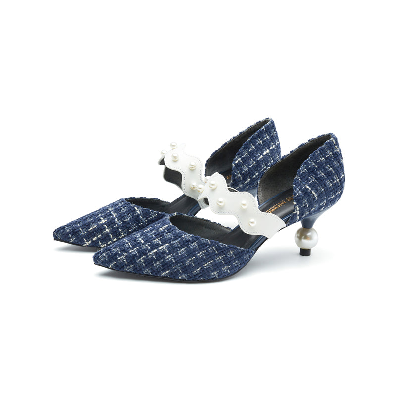 Awake My Soul Ladies' Mary Jane Heel Pumps 5633 Blue - House of Avenues - Designer Shoes | 香港 | 女Ã? House of Avenues