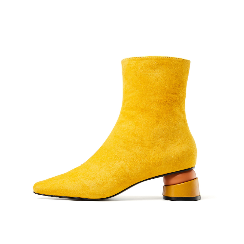 Yellow 2025 sock boots
