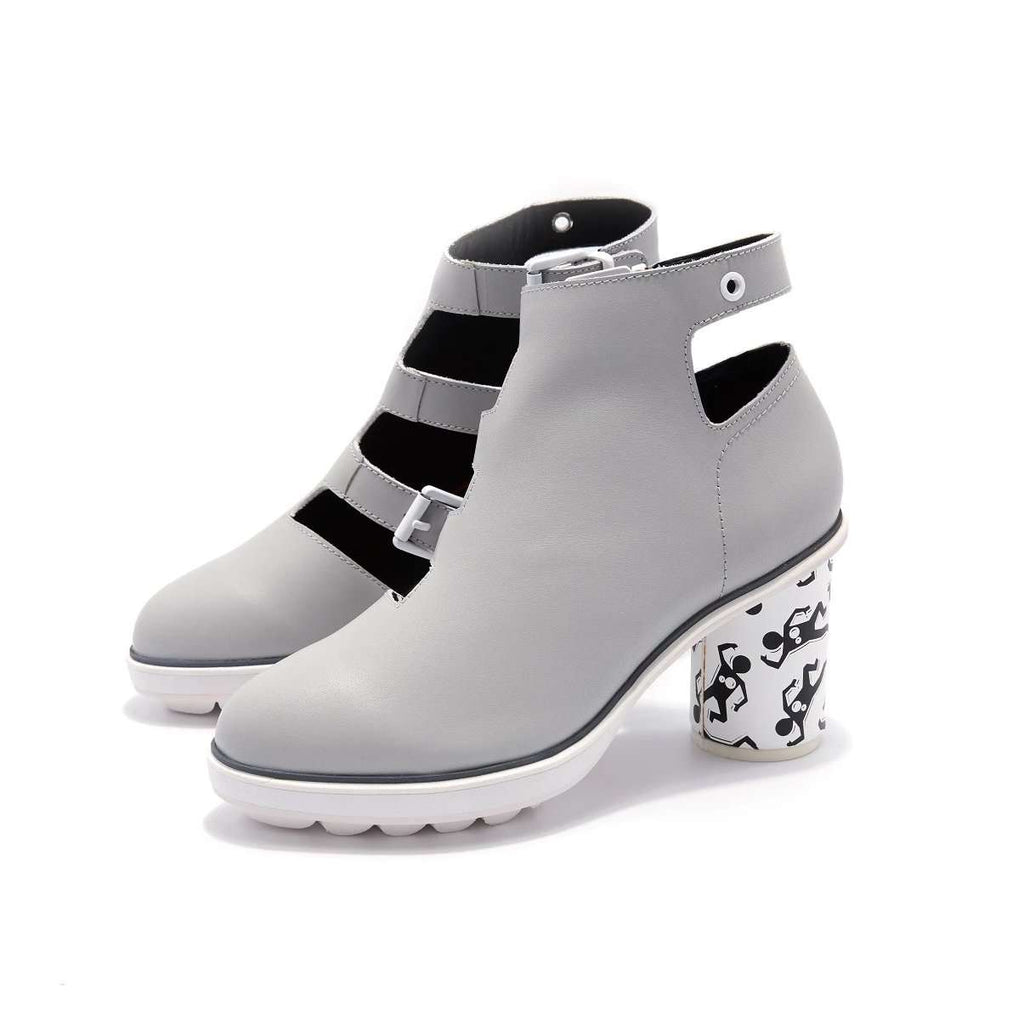 House of Avenues - Jerald high heel ankle boot J005 (Black) - House of Avenues - Designer Shoes | 香港 | 女Ã? House of Avenues