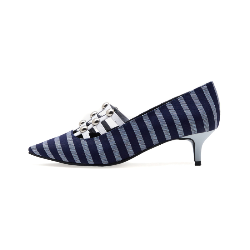 GROOVY BLOCKS STUDS PUMP 4415 - House of Avenues - Designer Shoes | 香港 | 女Ã? House of Avenues