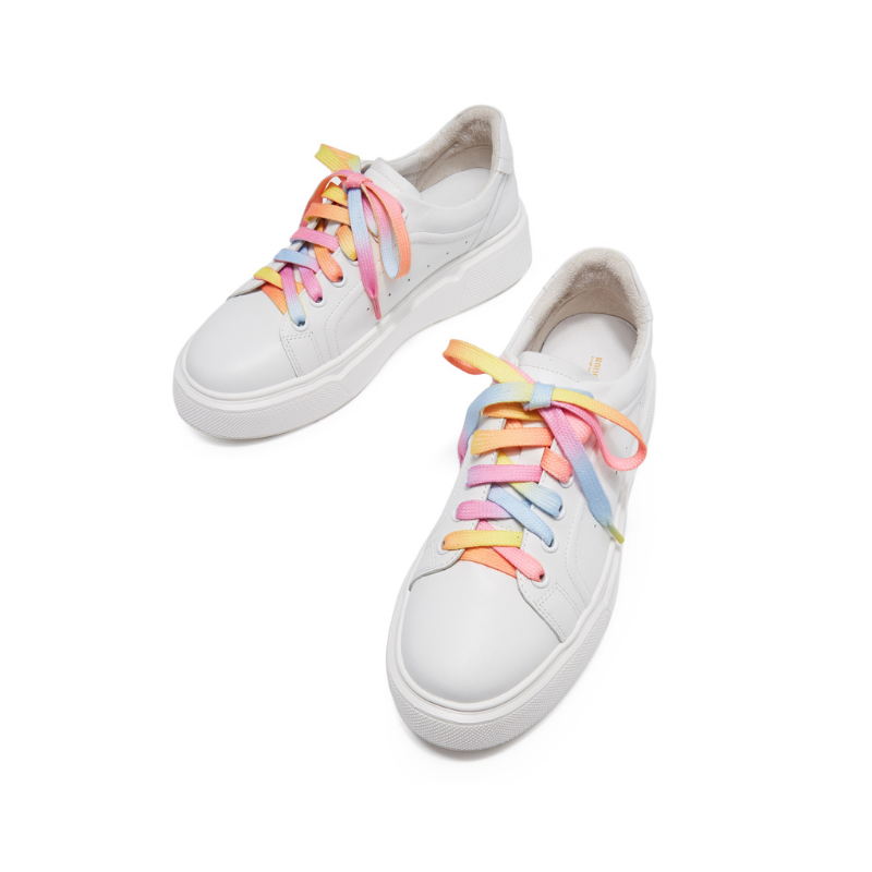 Ladies Rainbow Lace Up Sneaker 5701 MLT - House of Avenues - Designer Shoes | 香港 | 女Ã? House of Avenues
