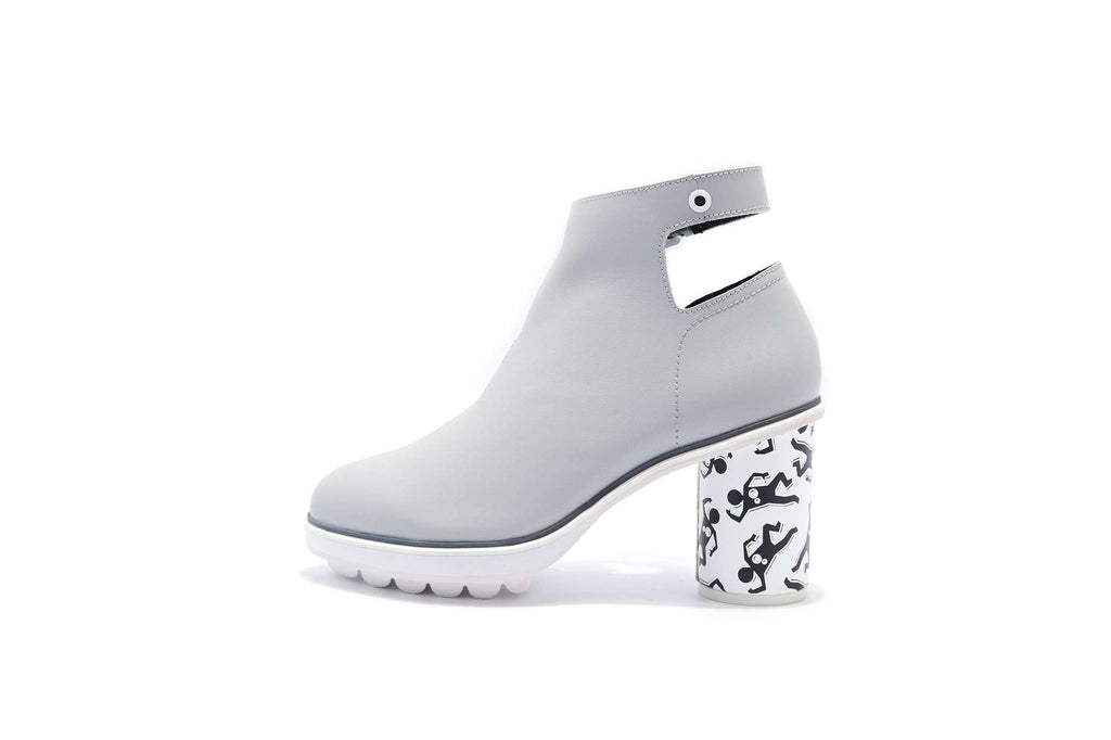 House of Avenues - Jerald high heel ankle boot J005 (Black) - House of Avenues - Designer Shoes | 香港 | 女Ã? House of Avenues