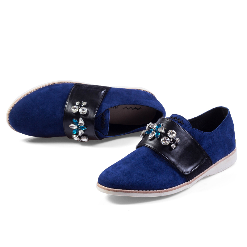 Ladies Casual Oxford HV01 BLUE - House of Avenues - Designer Shoes | 香港 | 女Ã? House of Avenues
