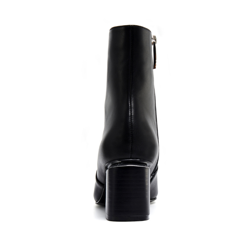 Ladies Basic Leather Bootie 5595 Black - House of Avenues - Designer Shoes | 香港 | 女Ã? House of Avenues