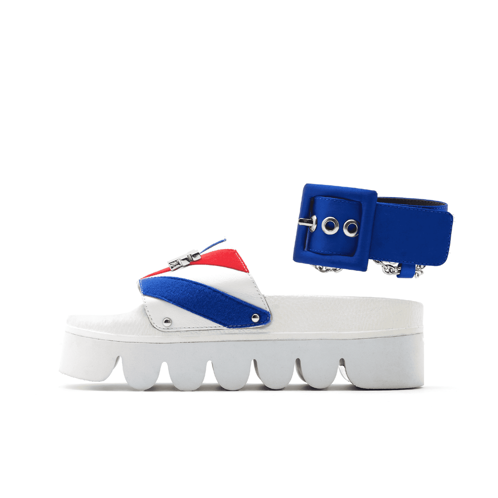 BE 100% YOU STRIPE SLIPPER 4403 - House of Avenues - Designer Shoes | 香港 | 女Ã? House of Avenues