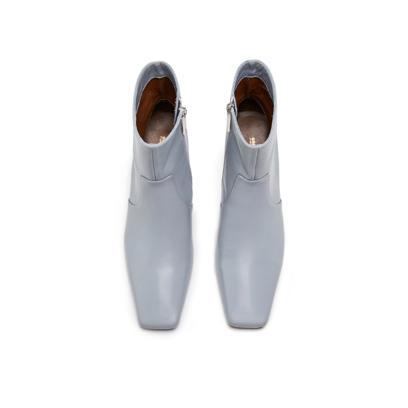 Ladies Basic Leather Bootie 5595 Blue - House of Avenues - Designer Shoes | 香港 | 女Ã? House of Avenues