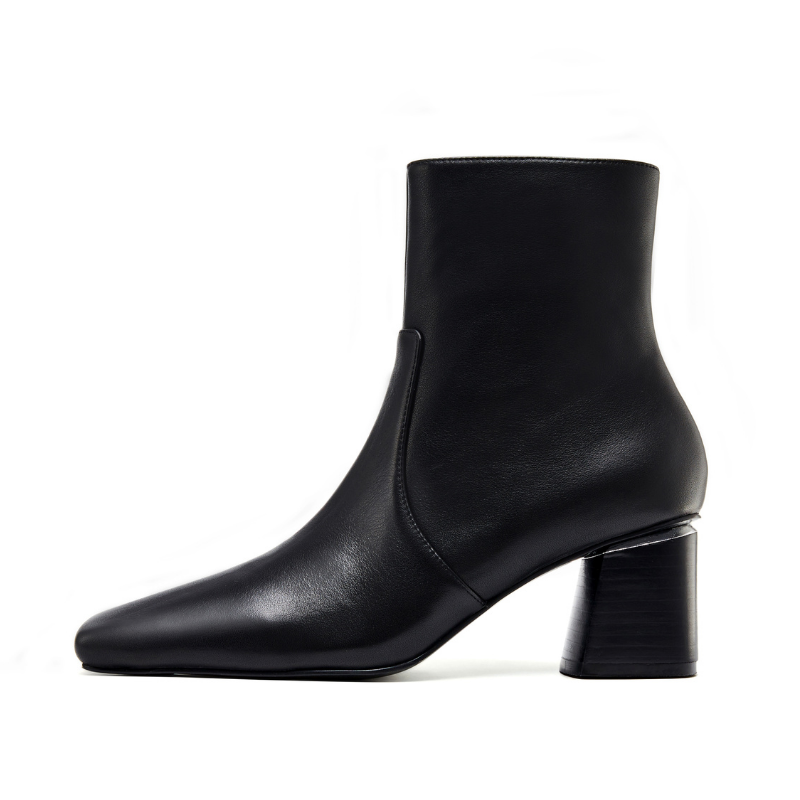 Ladies Basic Leather Bootie 5595 Black - House of Avenues - Designer Shoes | 香港 | 女Ã? House of Avenues