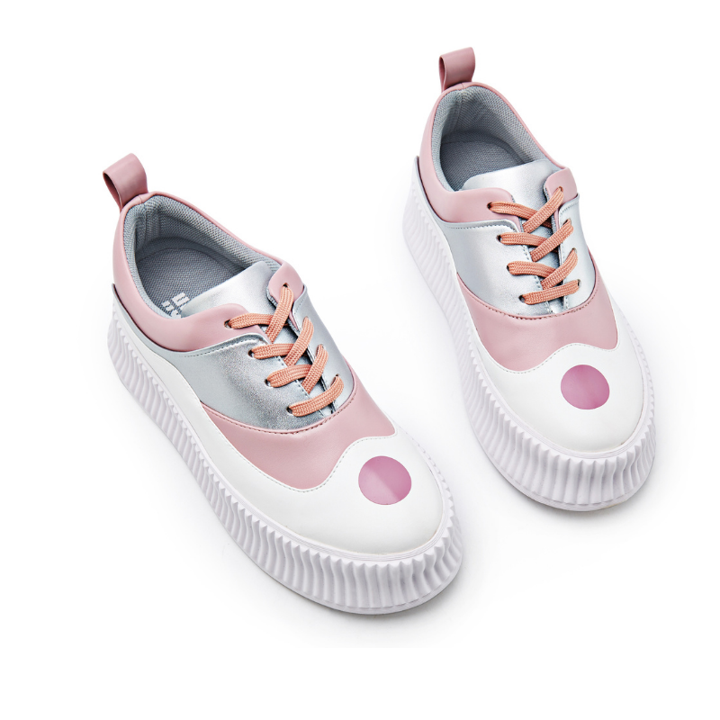 Ladies Color Block Platform Sneaker 5568 Pink - House of Avenues - Designer Shoes | 香港 | 女Ã? House of Avenues