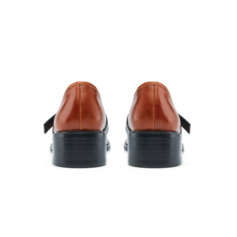 Silence Is Golden Ladies' Keyhole Loafer 5718 Brown - House of Avenues - Designer Shoes | 香港 | 女Ã? House of Avenues