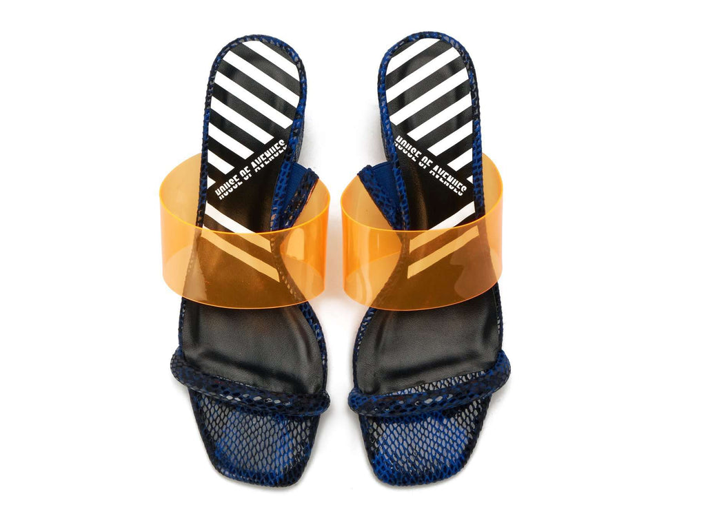 Ladies' Transparent Strap Heel Sandal 5317 - House of Avenues - Designer Shoes | 香港 | 女Ã? House of Avenues