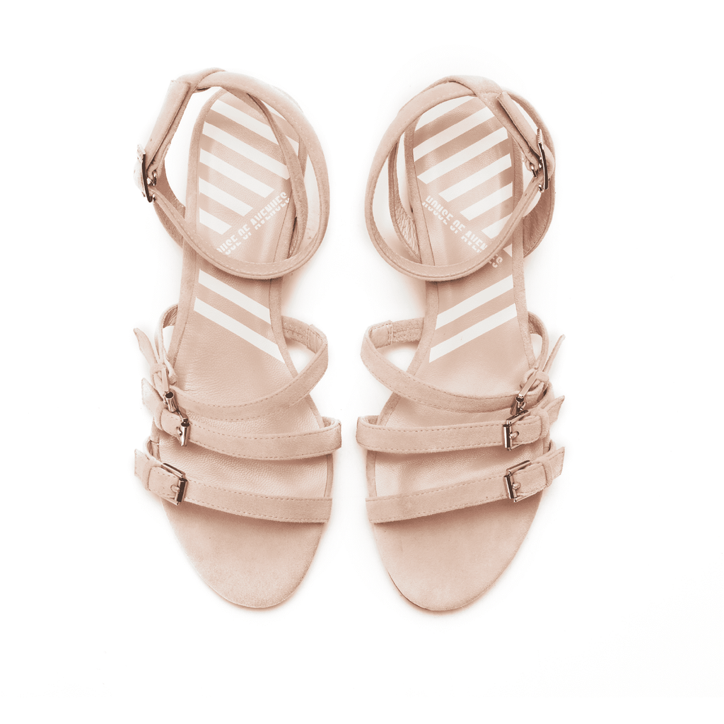 Ladies Strappy Low Heel Sandal 5319 Pink - House of Avenues - Designer Shoes | 香港 | 女Ã? House of Avenues