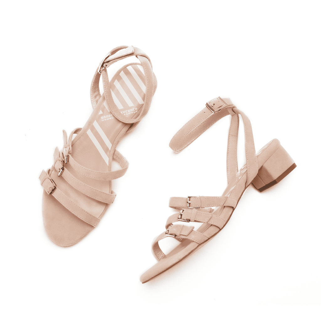 Ladies Strappy Low Heel Sandal 5319 Pink - House of Avenues - Designer Shoes | 香港 | 女Ã? House of Avenues