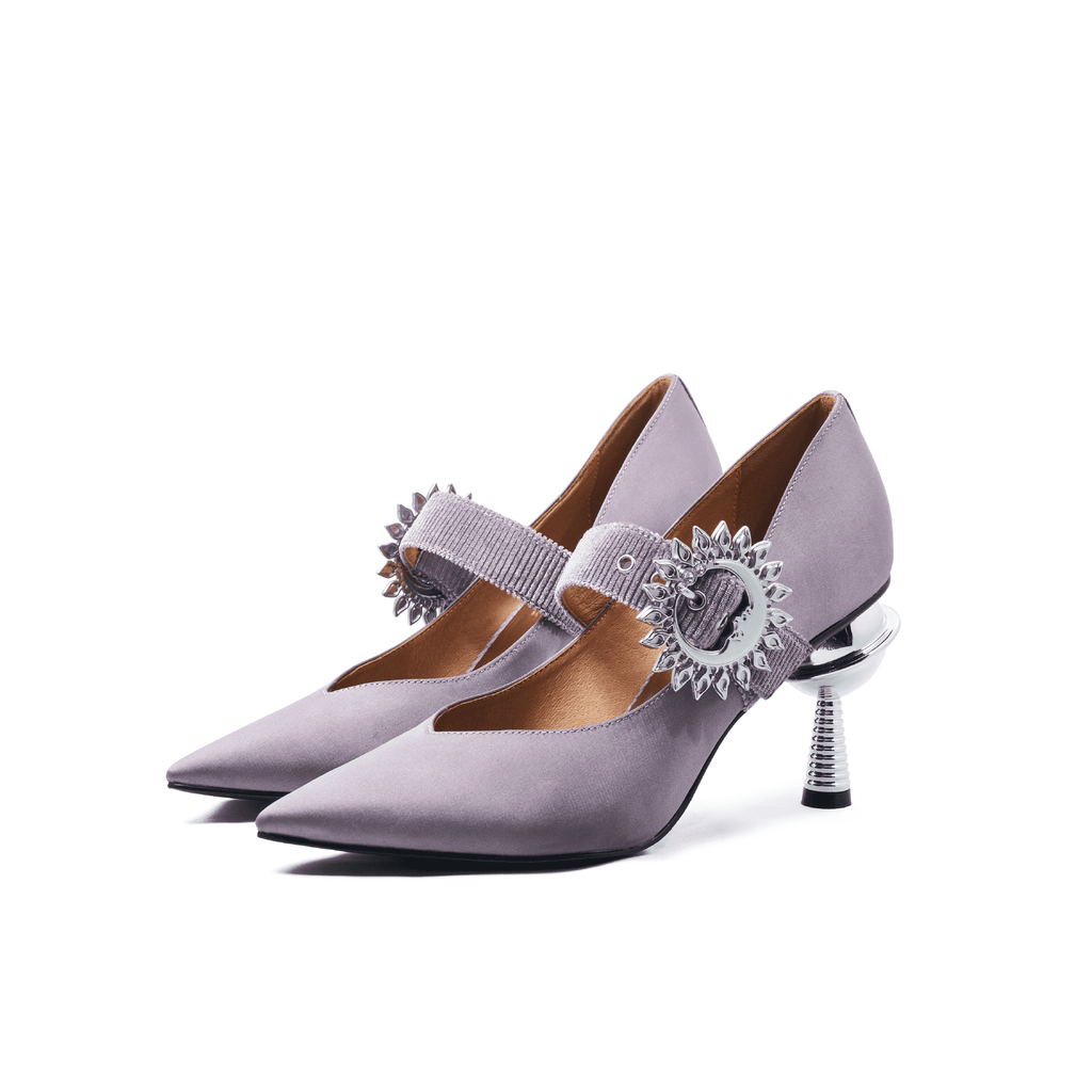 Live Within I Ladies' Mary Jane Heel Pumps 5375 Purple - House of Avenues - Designer Shoes | 香港 | 女Ã? House of Avenues