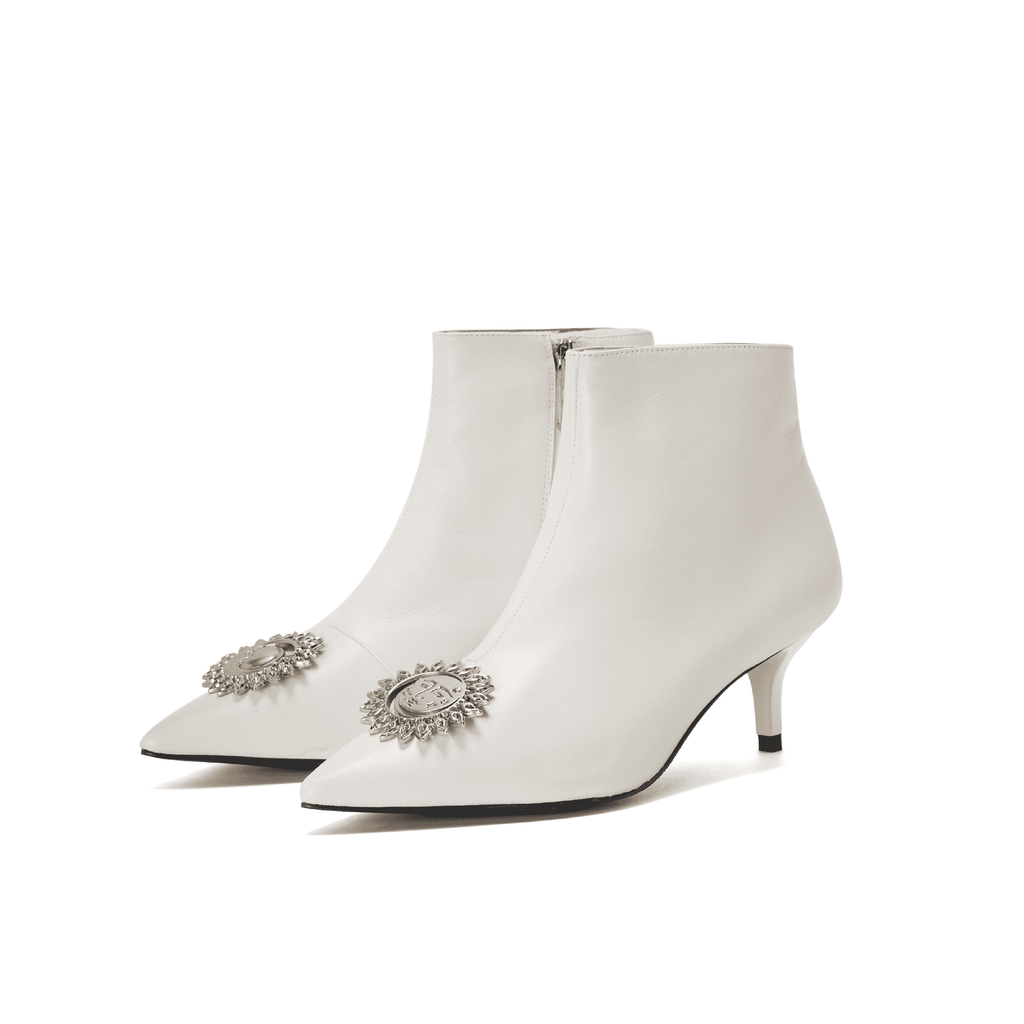 Ladies' Classic Ankle Boot 5422 White - House of Avenues - Designer Shoes | 香港 | 女Ã? House of Avenues