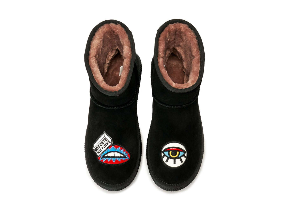 FOR KIDS ! Super Warm Snowboot 5433 (Black) (KIDS) - House of Avenues - Designer Shoes | 香港 | 女Ã? House of Avenues