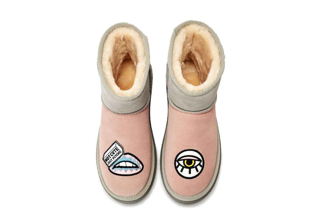 FOR KIDS ! Super Warm Snowboot 5433 (Pink) (KIDS) - House of Avenues - Designer Shoes | 香港 | 女Ã? House of Avenues