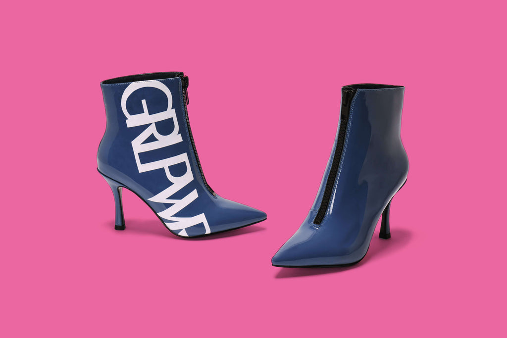 HIGH HEEL GRL PWR BOOTIE 5475 (Light blue) - House of Avenues - Designer Shoes | 香港 | 女Ã? House of Avenues
