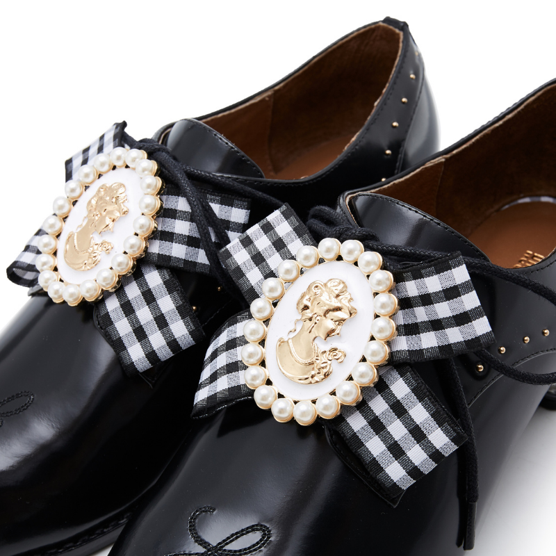 Ladies Retro Oxford 5555 Black - House of Avenues - Designer Shoes | 香港 | 女Ã? House of Avenues