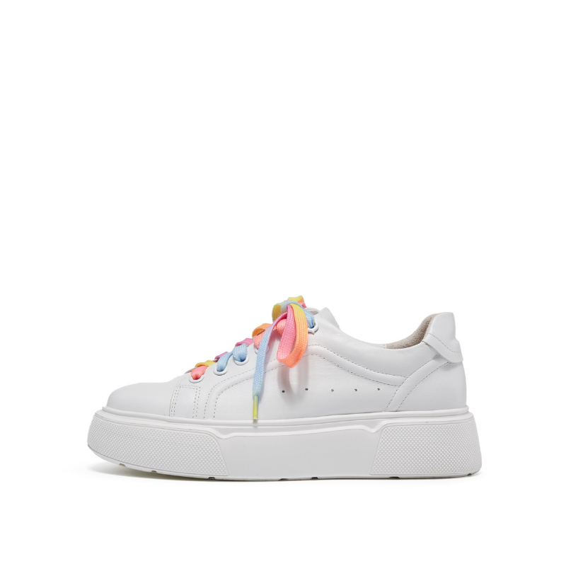 Ladies Rainbow Lace Up Sneaker 5701 MLT - House of Avenues - Designer Shoes | 香港 | 女Ã? House of Avenues