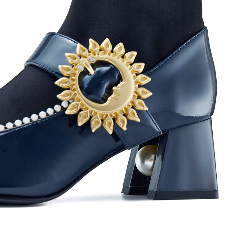 Awake My Soul Ladies' Mary Jane Style Bootie 5742 Blue - House of Avenues - Designer Shoes | 香港 | 女Ã? House of Avenues