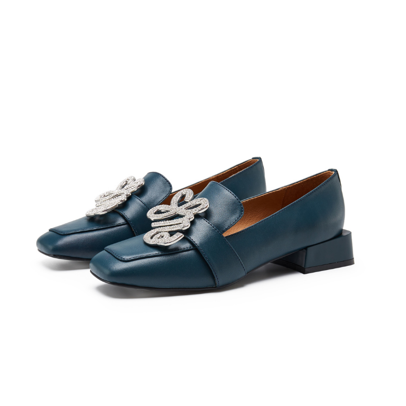 Gucci Loafers Shoes Women in Blue