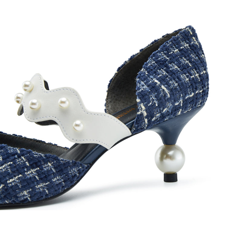 Awake My Soul Ladies' Mary Jane Heel Pumps 5633 Blue - House of Avenues - Designer Shoes | 香港 | 女Ã? House of Avenues