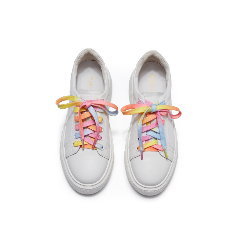 Ladies Rainbow Lace Up Sneaker 5701 MLT - House of Avenues - Designer Shoes | 香港 | 女Ã? House of Avenues