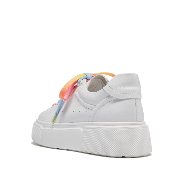Ladies Rainbow Lace Up Sneaker 5701 MLT - House of Avenues - Designer Shoes | 香港 | 女Ã? House of Avenues