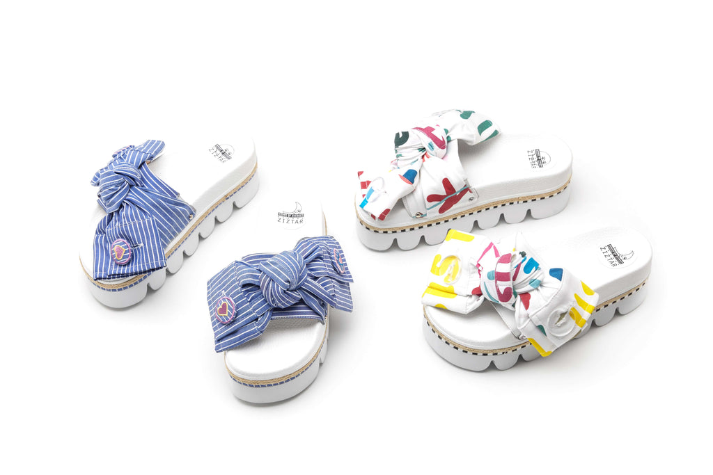 Ladies Knotted Bow Beach Sandal 5314 - House of Avenues - Designer Shoes | 香港 | 女Ã? House of Avenues