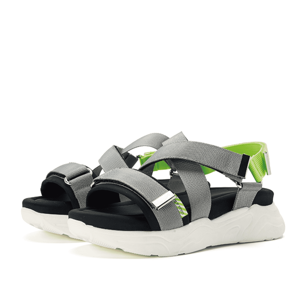 Ladies Cross Strap Sporty Sandal 5328 Grey - House of Avenues - Designer Shoes | 香港 | 女Ã? House of Avenues