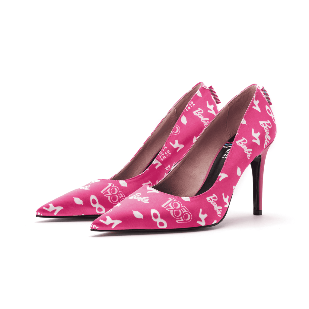 Barbie x House Of Avenues Ladies' Allover Print Pinky Stiletto High Heel Pump 5333 - House of Avenues - Designer Shoes | 香港 | 女Ã? House of Avenues