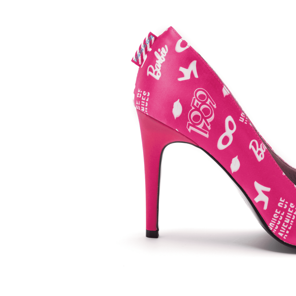 Barbie x House Of Avenues Ladies' Allover Print Pinky Stiletto High Heel Pump 5333 - House of Avenues - Designer Shoes | 香港 | 女Ã? House of Avenues