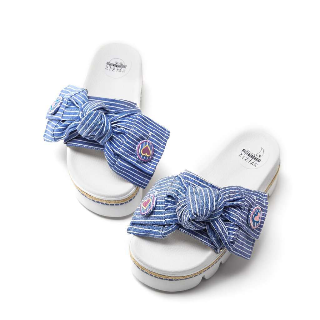 Ladies Knotted Bow Beach Sandal 5314 - House of Avenues - Designer Shoes | 香港 | 女Ã? House of Avenues