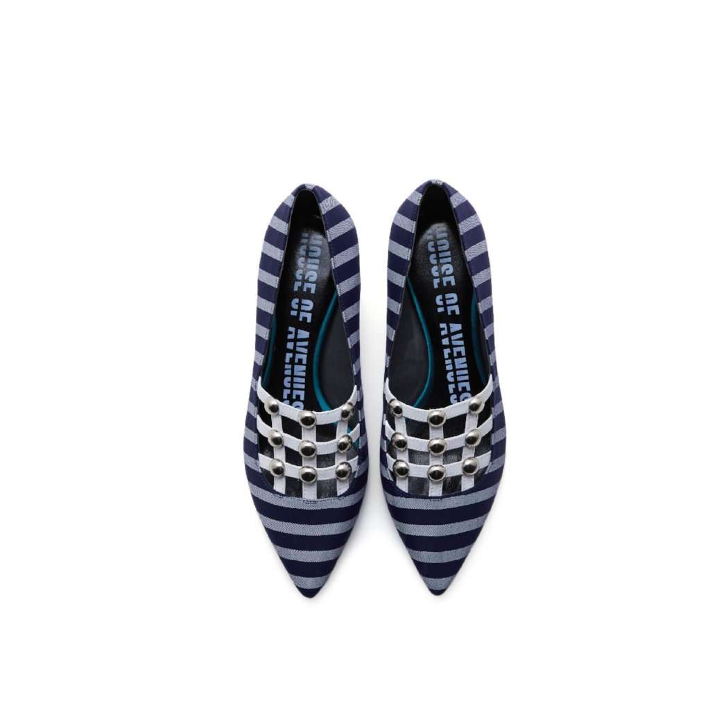 GROOVY BLOCKS STUDS PUMP 4415 - House of Avenues - Designer Shoes | 香港 | 女Ã? House of Avenues