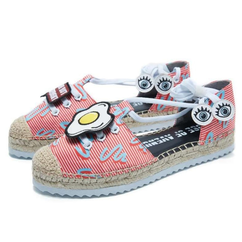 JANINA X HOA LACE ESPADRILLE 4378 - House of Avenues - Designer Shoes | 香港 | 女Ã? House of Avenues