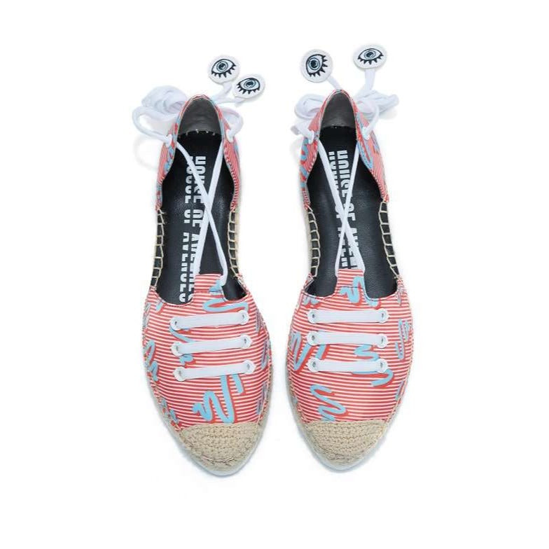 JANINA X HOA LACE ESPADRILLE 4378 - House of Avenues - Designer Shoes | 香港 | 女Ã? House of Avenues