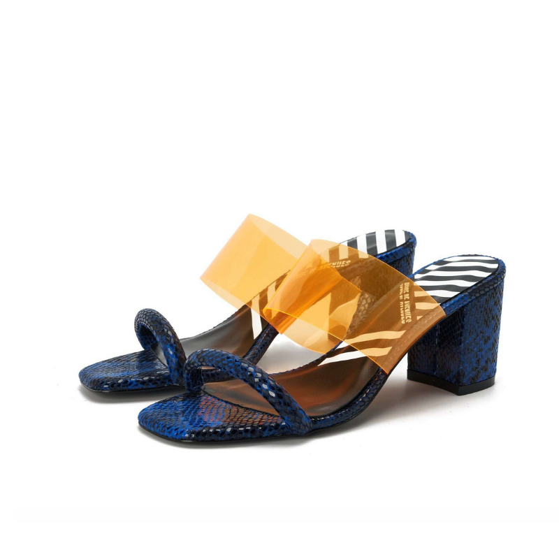 Ladies' Transparent Strap Heel Sandal 5317 - House of Avenues - Designer Shoes | 香港 | 女Ã? House of Avenues