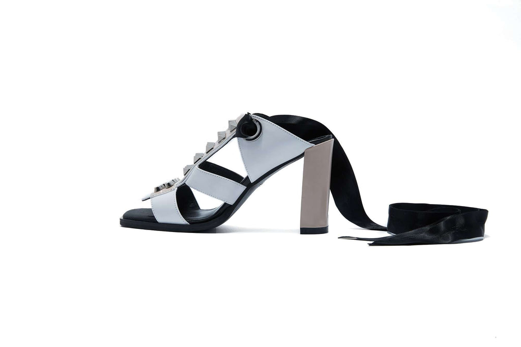 Ladies Studded & Ankle Strap Ballet Heel Sandal 4480 - House of Avenues - Designer Shoes | 香港 | 女Ã? House of Avenues